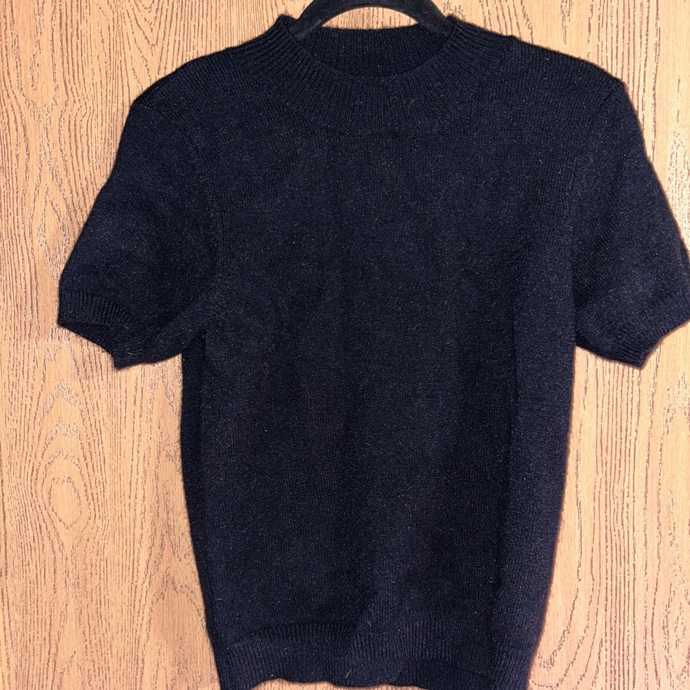 Classic Black Sweater Shirt